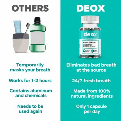 Deox - Removes Odor from the Inside Out