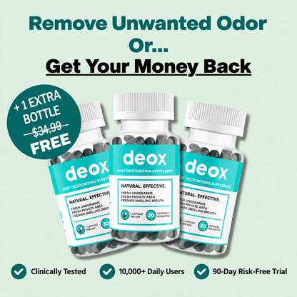 Deox - Removes Odor from the Inside Out
